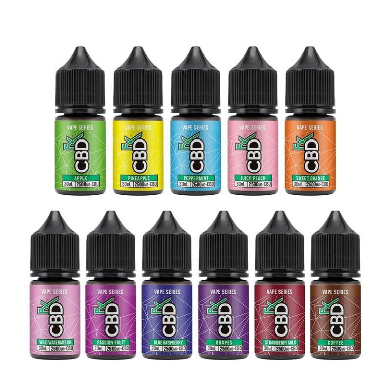 CBD fx Vape Series CBD Olie 30ml - Billige E Cigaret Med Store Rabatter ...